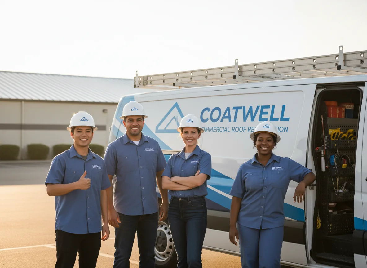 Commercial roof coating company in Graham, OK